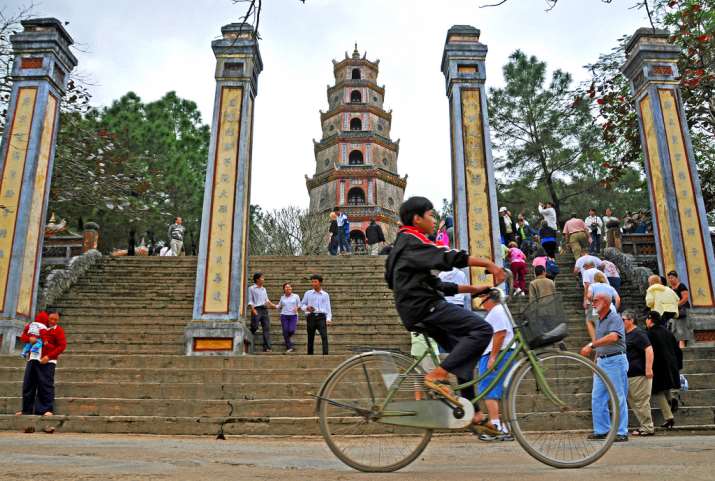 The Thien Mu Pagoda