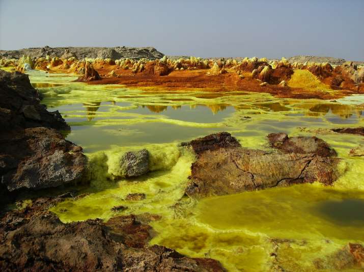 The Dallol Volcano, Ethiopia