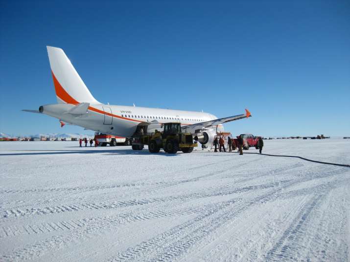 Ice runway