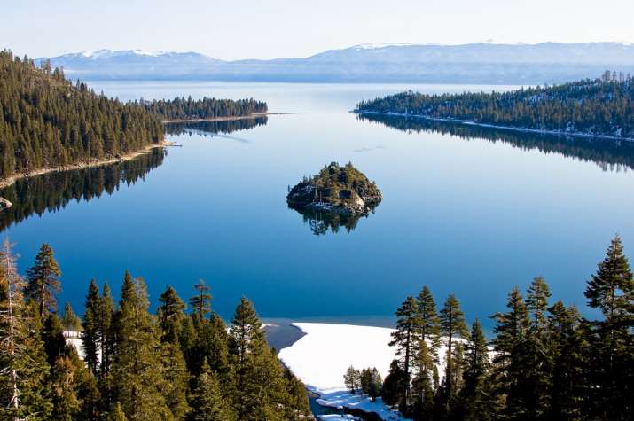 Lake Tahoe in California