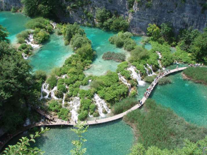 Plitvice Lake in Croatia