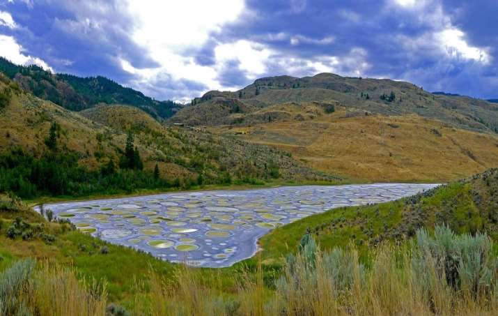 Spotted Lake in Canada